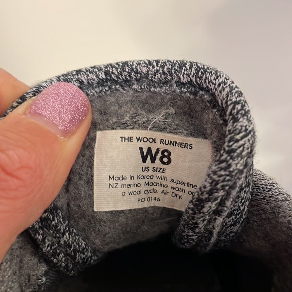 Allbirds woman’s grey specked wool runners - Picture 9 of 10